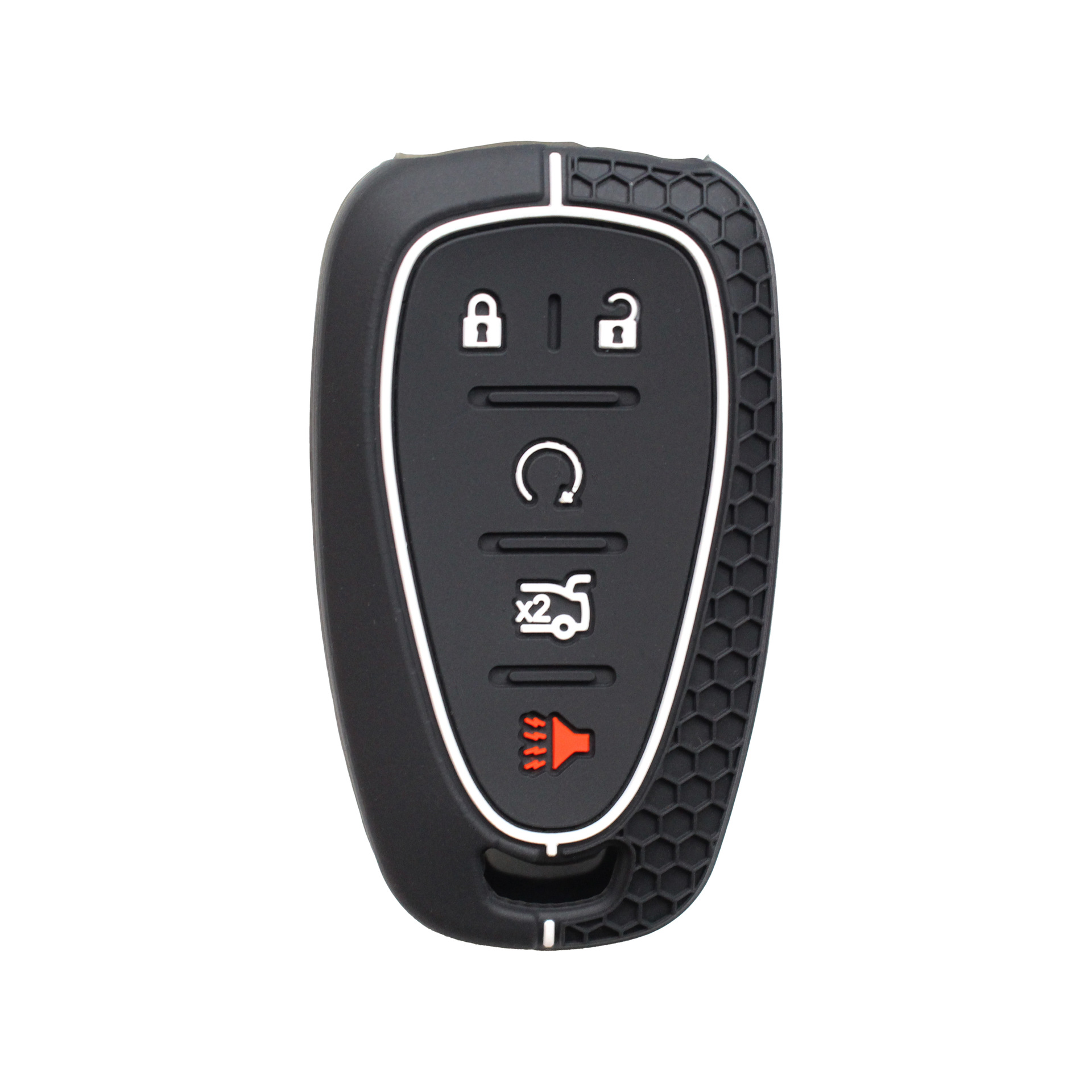 Suitable for Chevrolet New Cruze Malibu XL Cruze Explorer Smart 5-Key Silicone Car Key Bag Cover