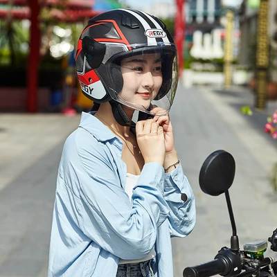 Motosiklet kaskı (dəbilqə) – Helmets, 3/4 Helmets