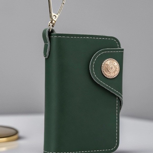 New Style Cowhide Multifunctional Key Bag, Portable Waist-Hanging Card Holder, Universal Key Creative Storage Bag