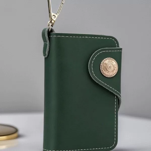 New Style Cowhide Multifunctional Key Bag, Portable Waist-Hanging Card Holder, Universal Key Creative Storage Bag