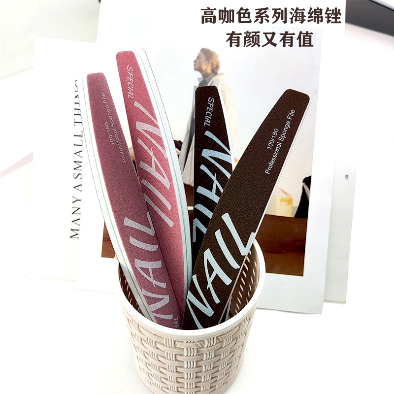 Sponge manicure tools set for manicure