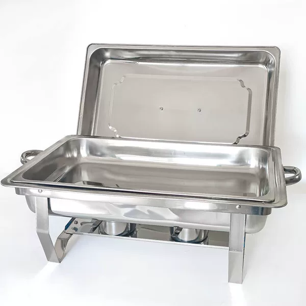 Insulated Folding Buffet Stove, Stainless Steel Buffet Stove, Golden Stove, Commercial Constant Temperature Buffet Heating Stove