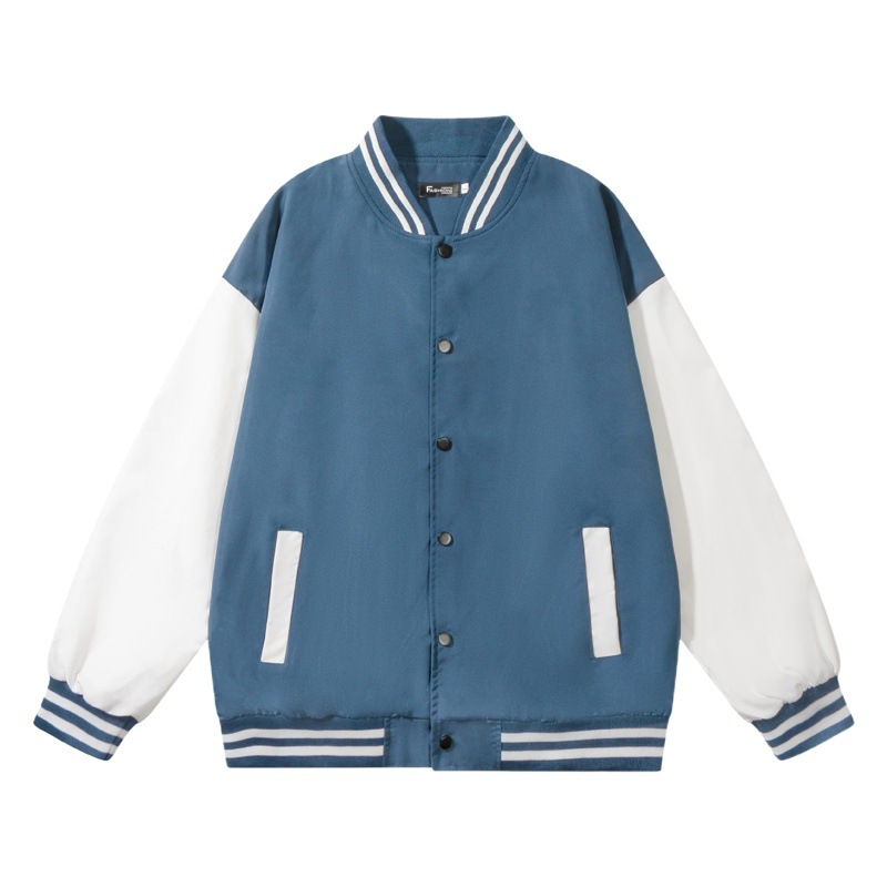 Baseball Jacket for Women, Spring and Autumn, American Retro Style, Sports Casual Top, Jacket for Men and Women, Versatile Long-Sleeve