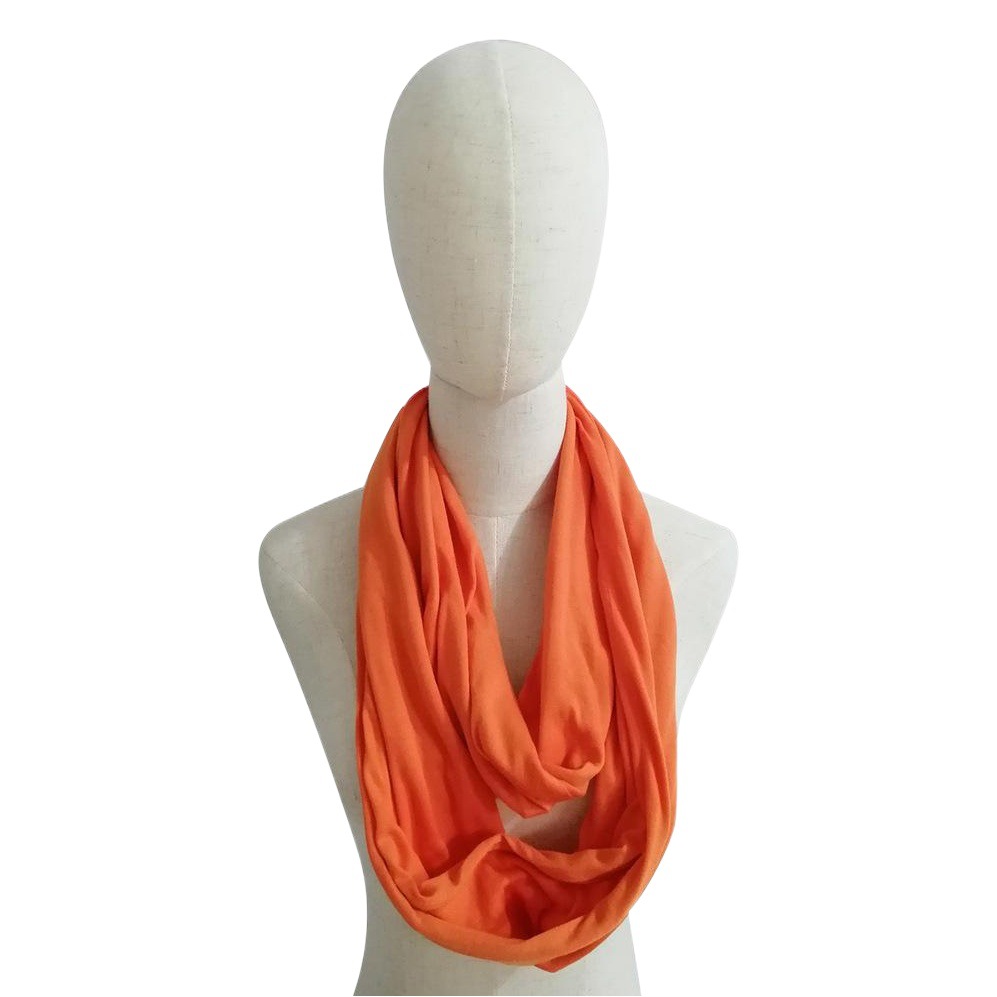 Cross-Border Creative New Style Scarf for Women, Solid Color Sweatshirt Fabric, Autumn and Winter Warm Neck Protection, Multi-Purpose Storage Zipper Pocket Neck Scarf