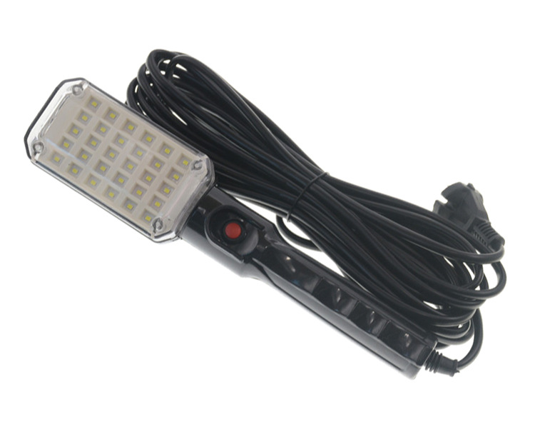 Car Inspection Light 220V with Magnet Hook Work Light Repair Light with Line Light Handle Led Lighting