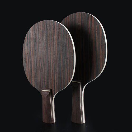 Ebony Table Tennis Blade for Adults & Students—7-Ply Pure Wood Design, Ideal for Fast Attack, Looping, and Versatile Play