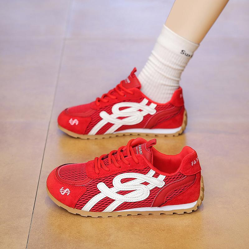 Fashionable Four Seasons Boutique Breathable Mesh Trendy Korean Style Forrest Gump Shoes Comfortable Women's Sports Shoes