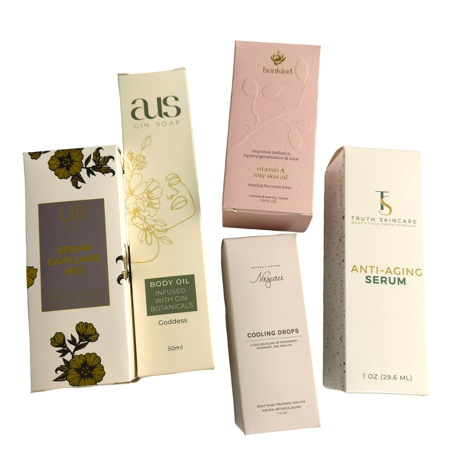 胜硕包装盒定 制豪华定 制标志化妆盒香水口红包装礼品纸购物盒环