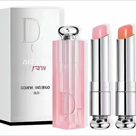 Kit de cuidado labial con bálsamo de color y hidratación, 3 piezas