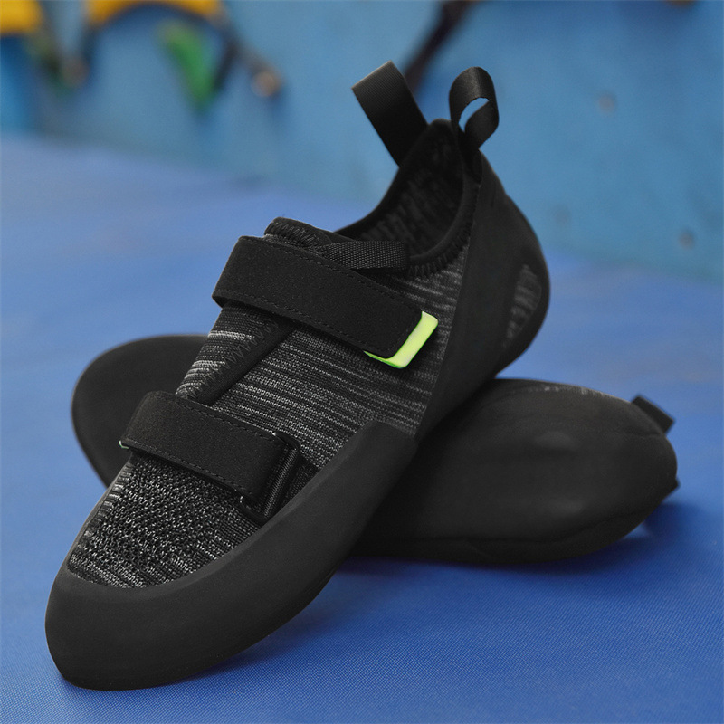 Rock Climbing Shoes, Professional Men's and Women's Youth Indoor Training Shoes, Breathable Beginner's Entry-Level Flat-Soled Wild Climbing Shoes