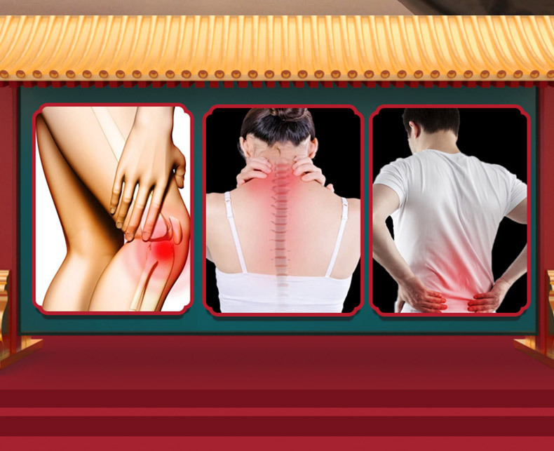 Yao Benren Neck Shoulder Waist Leg Herbal Patch Self Heating Far Infrared 8 Patches Per Box quality and texture