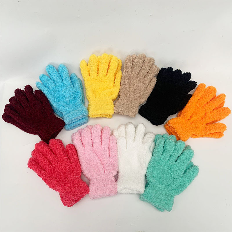 Mujeres Moda Color Sólido Poliéster Guantes 1 Par display picture 5