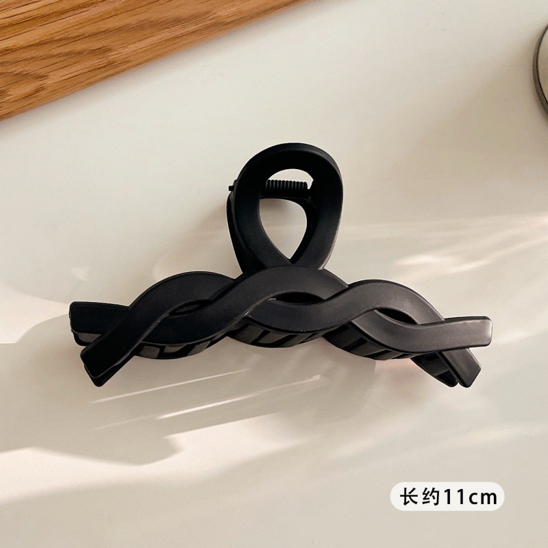 Nuevo clip de celebridad en línea elegante clip de tiburón elegante horquilla de Cabeza trasera grande clip coreano horquilla accesorios para el cabello al por mayor