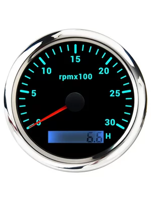 Motorcycles with Seven-Color Backlighting, tachometer
