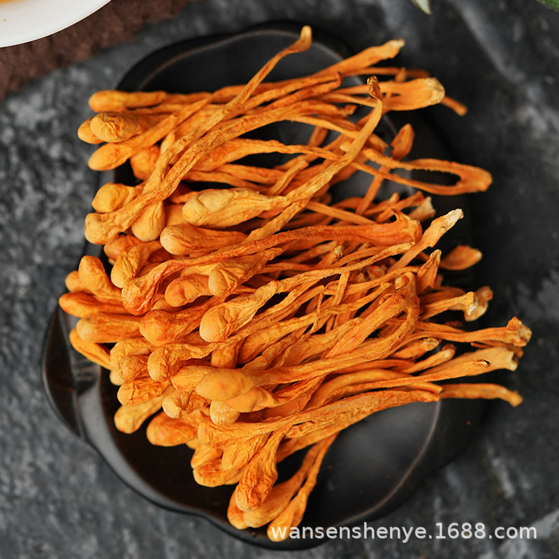 云南金虫草干货非特级虫草花煲汤材料250g新鲜蛹金虫草食材炖汤料