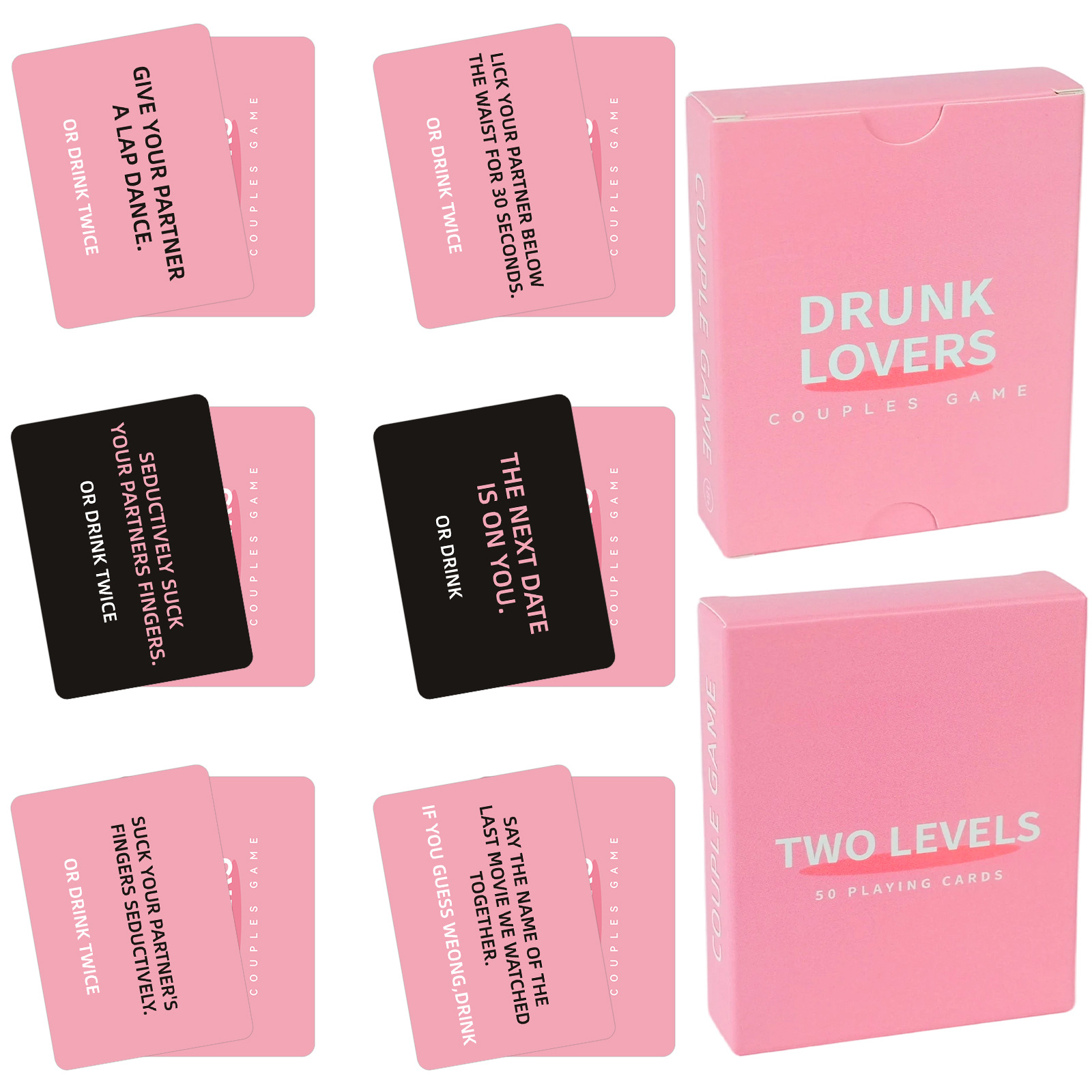 New Cross-border 50-piece Couple Interaction For Drinking And Date Nights To Enhance Intimacy, Creative_voghion.com