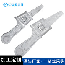 定制楔形线夹电力金具拉线连接金具NX/NUT热镀锌建筑工程玛钢材质