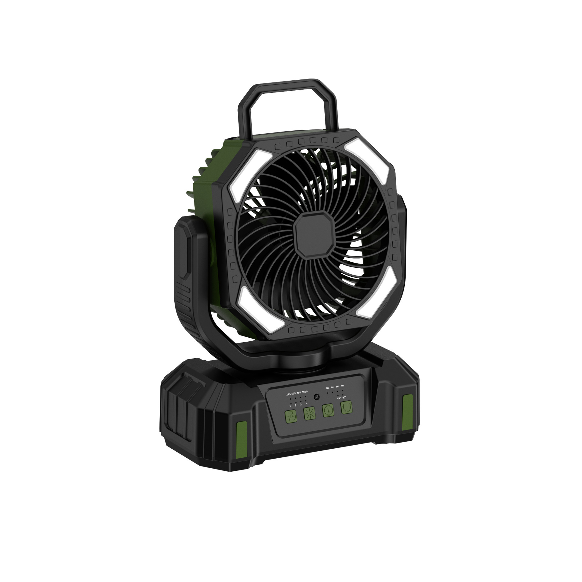 Ventilador Multifuncional con Luz para Camping con Control Remoto Batería Externa y Gancho para Tiendas de Campaña image 15