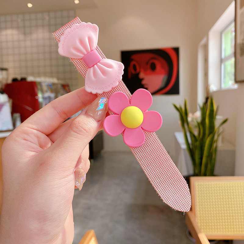 Pelo roto para niños Velcro diadema niña estrella Delu flequillo pegatinas pelo roto artefacto bebé diadema accesorios para el cabello