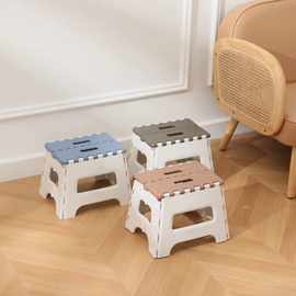 塑料折叠椅折叠凳钓鱼凳户外露营椅子饭桌椅塑料凳子可折叠便携家