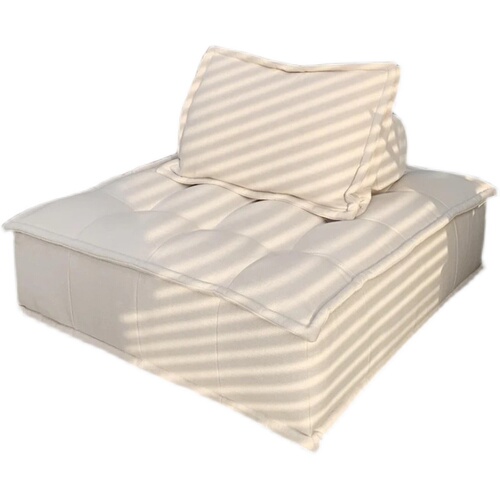 Wholesale double-layer tofu block sofa cream straight square module small apartment rental floor platform lazy bay window modification