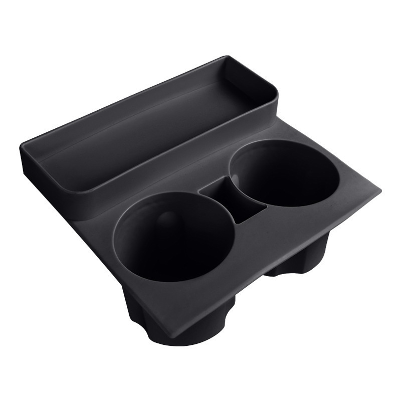Caja de almacenamiento resistente a altas temperaturas de goma de silicio adecuada para cubierta de taza especial para limitador de taza de agua de control central de Tesla modelo Y / 3 image 7