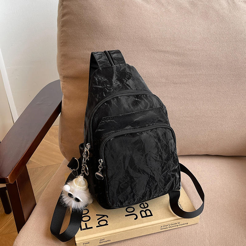 2024 nueva moda multifuncional multifuncional mochila casual pequeña para mujeres tres bolsas de pecho ligeras bolsas de hombro multicapa