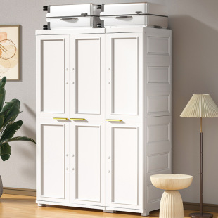 Children's wardrobe storage cabinet baby organizing cabinet multi-functional drawer multi-layer bedroom room plastic locker