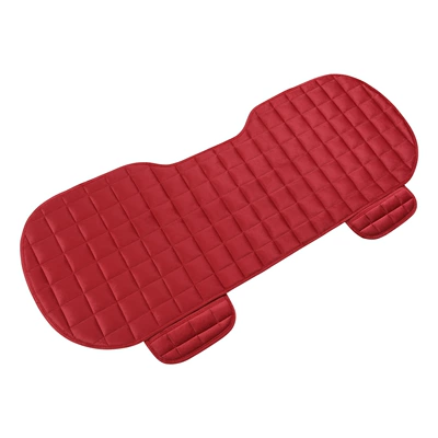 Car Seat Cushion Winter Plush: Seat cushion, seat cover - burgundy-rear-seat-cushion-universal
