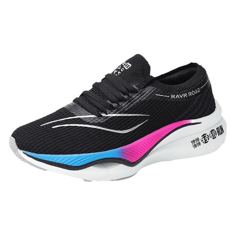 Zapatillas de Deporte de la pareja de La Junta de carbono de Feidian otoño nuevo ligero al aire libre suave inferior de absorción de choque de moda todo el Partido zapatos para correr