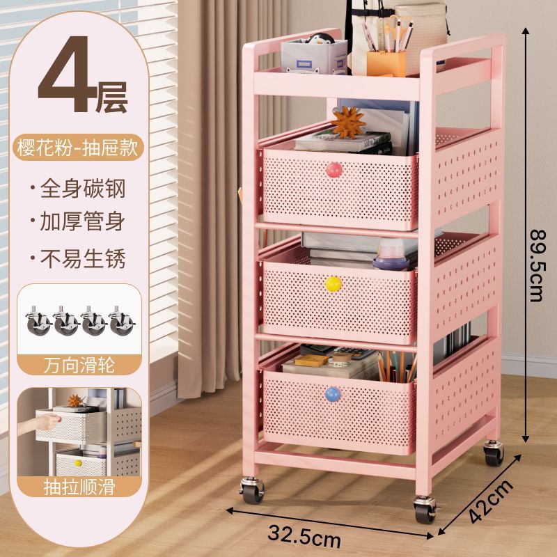 Sakura pink-4 layers of drawers