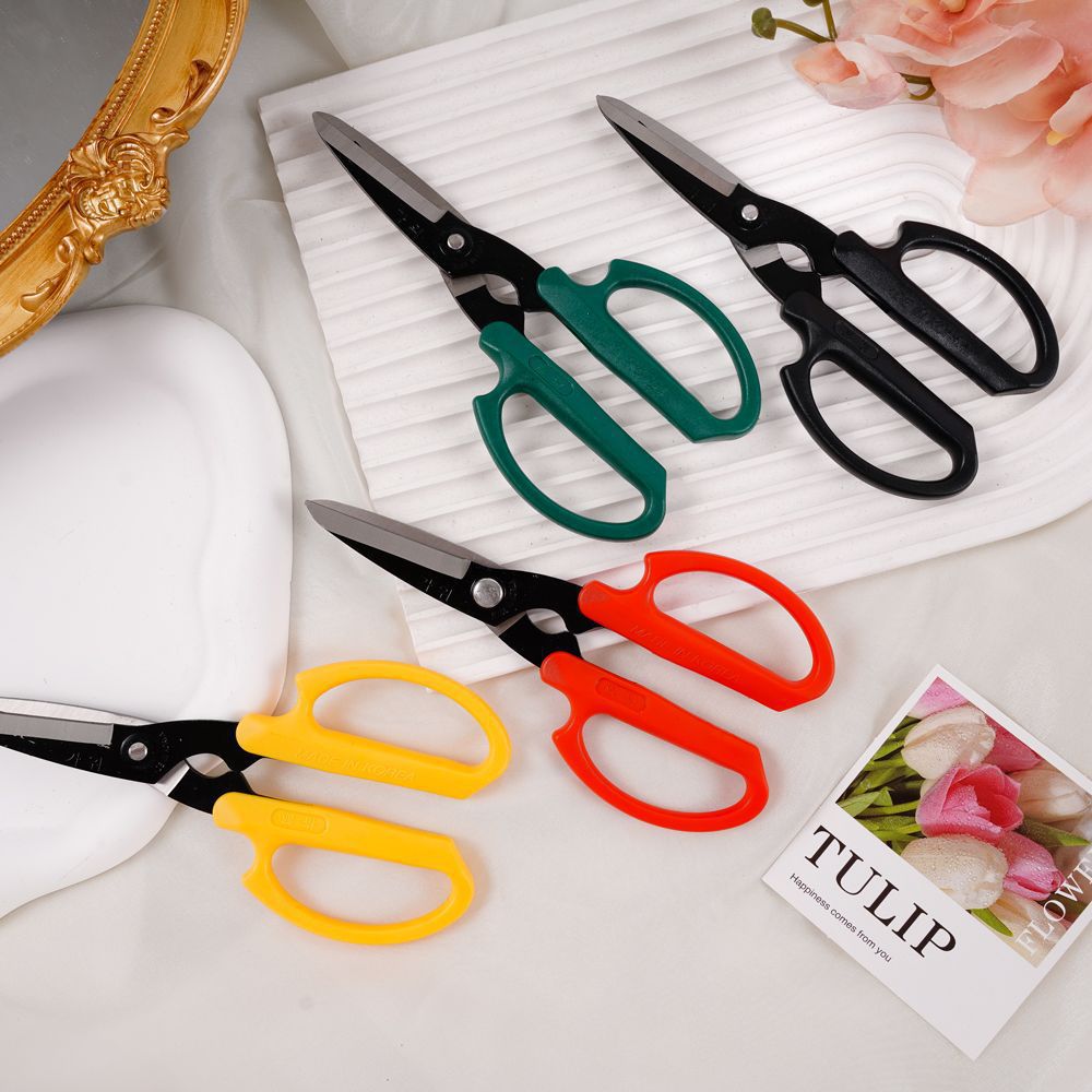Tijeras de flores coreanas, cortadoras de ramas, herramientas de jardinería, embalaje de flores, flores hechas a mano, floristas domésticas, al por mayor.