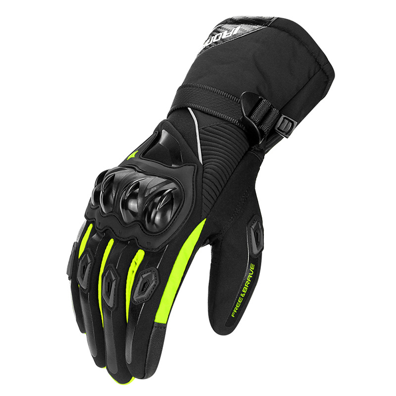 HEROBIKER ciclismo guantes de los hombres de invierno de la motocicleta pantalla táctil impermeable caliente motocicleta off-road al aire libre guantes de invierno
