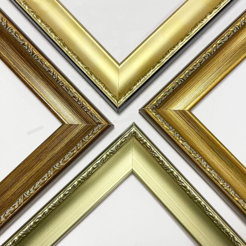 European-style classical solid wood picture frame art college gallery high-end simple oil painting art painting mounting any size European-style classical solid wood picture frame art college gallery high-end simple oil painting art painting mounting any size