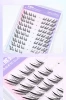 Big face cat 60 clusters glue-free ten rows