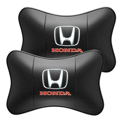 Suitable for car headrest – Headrest - honda-car-logo-a-pair-of-headrests-standard