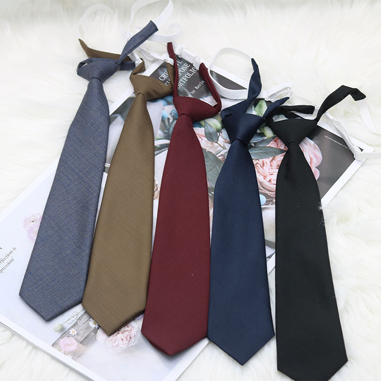 Corbata femenina ins japonés JK estilo coreano preppy estilo 7cm punch-libre decoración camisa masculina y femenina estudiantes Negro Rojo gris azul marino