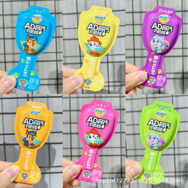 Miao Ke Lan Duo Cheese Sticks Original Flavor Sweet Orange Kiwi Berry Yellow Peach Fruit 1.0kg Bulk Weighed