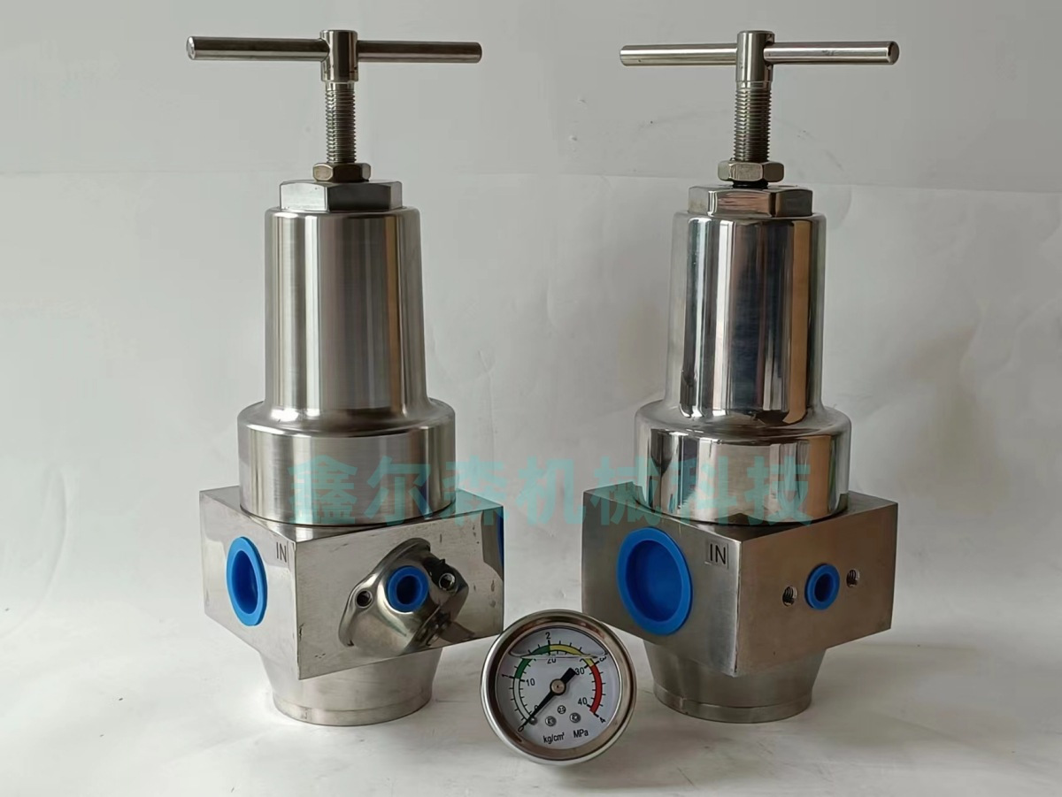 不锈钢减压压阀 空压机油水分离器 气动三联件 气源处理器 调压阀