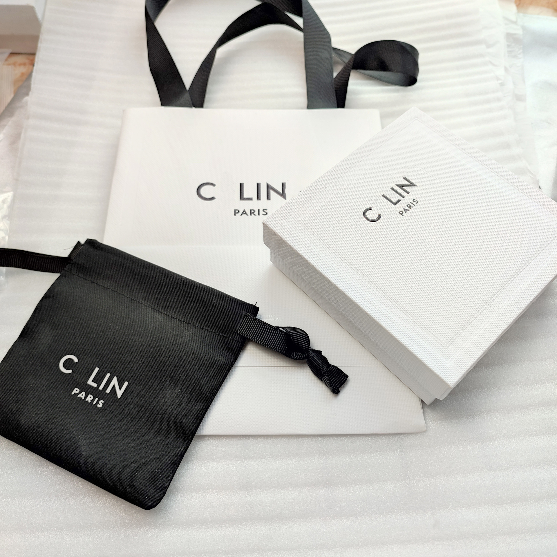 celi赛家耳饰包装盒手饰包装袋项饰包装套装 饰品盒子套装首饰盒