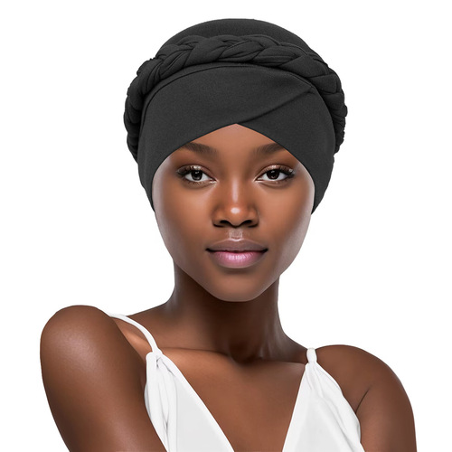 Bestselling Braided Headscarf Hat from Europe and America, Ethnic Style Versatile Cap, Fashion Turbans