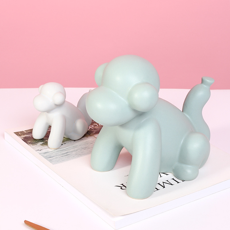 Creativo lindo elefante de cerámica decoración ins estilo interior hogar suave decoración salón dormitorio pequeña Decoración