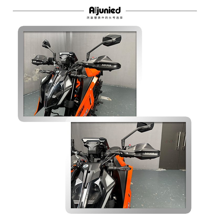 For KTM Duke 390 250 125 Handlebar Handguard Highlight Windshield Handlebar Handguard Windshield