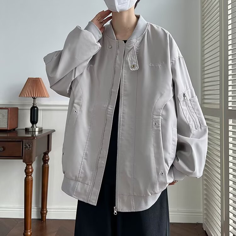 Komplettes Pilotenjacken-Outfit für Herren, stylisches Jacken-Outfit für Herren_voghion.com