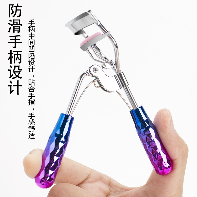 Diamante Handle Roll Eyelash Clamp Eyelash Clamp False Eyelash Styling Machine Eyelash Clamp Eyelash Clamp Eyelash Clamp