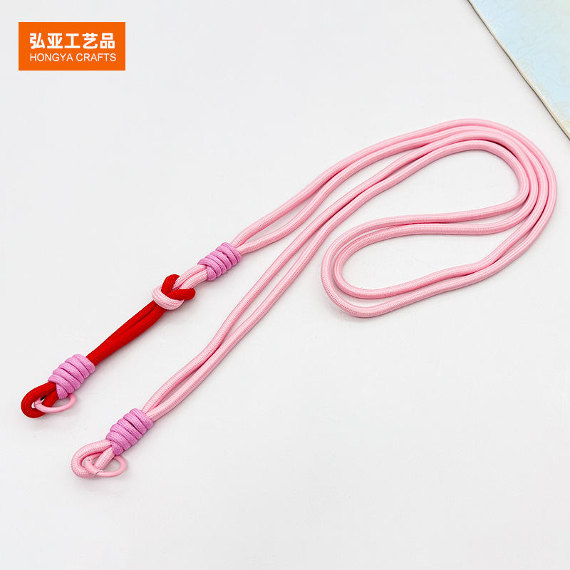 厂家批发二用手机挂绳挂脖绳手机链电话绳带可调节创意斜跨手腕绳