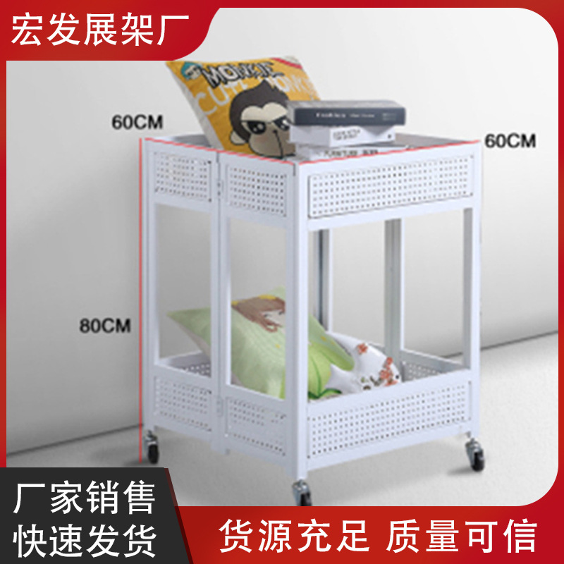 厂家地摊架超市车服装店特卖甩货车售货车花车货架台折叠展示架