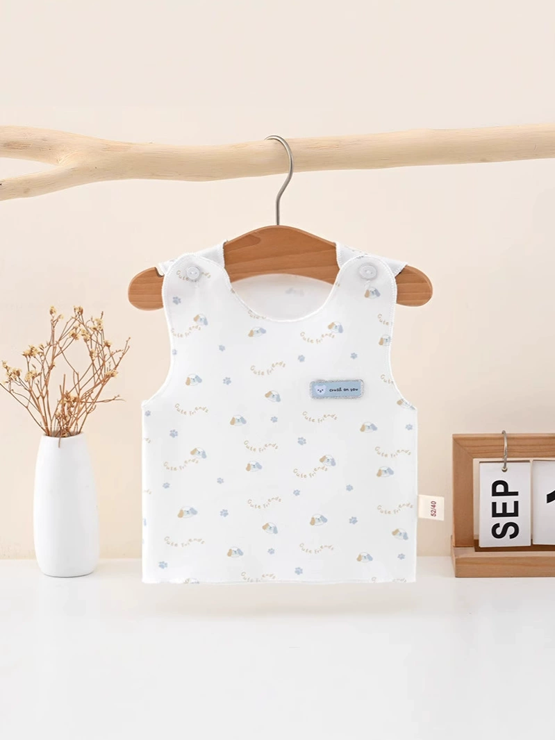 Children's vest sleevless for new born, 0-3-6 month