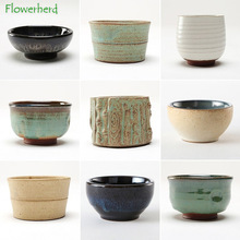Ceramic Tea Cup Teaware Kung Fu Tea Cups Coarse Pottery跨境