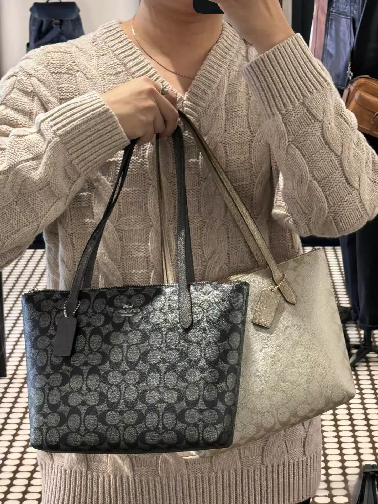 Новая сумка Tote с молнией Koh Fiona подмышкой, плечевой через тело рюкзак для поездок